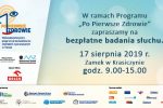 Badania słuchu w Krasiczynie